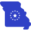Springfield and surrounding areas in Missouri